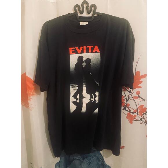 1996 Vintage Single Stitch Madonna Evita Musical Shirt - Picture 1 of 4
